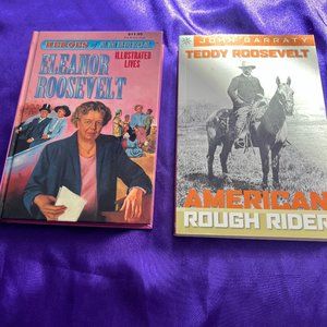 📌Sterling Point Books: Teddy Roosevelt Eleanor Roosevelt (Heroes of America)